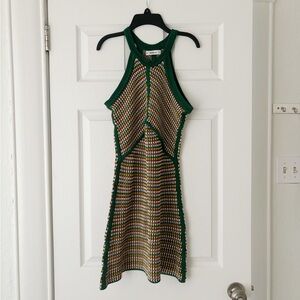 Sold - Zara crochet-knit dress size M